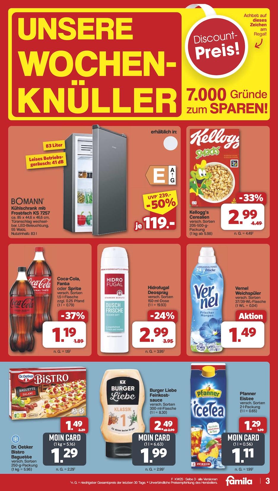 Famila Aktueller Prospekt ab Montag Seite 3