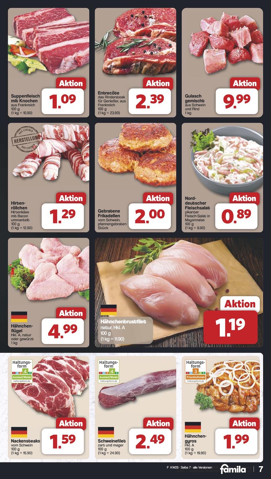 Famila Aktueller Prospekt ab Montag Seite 7