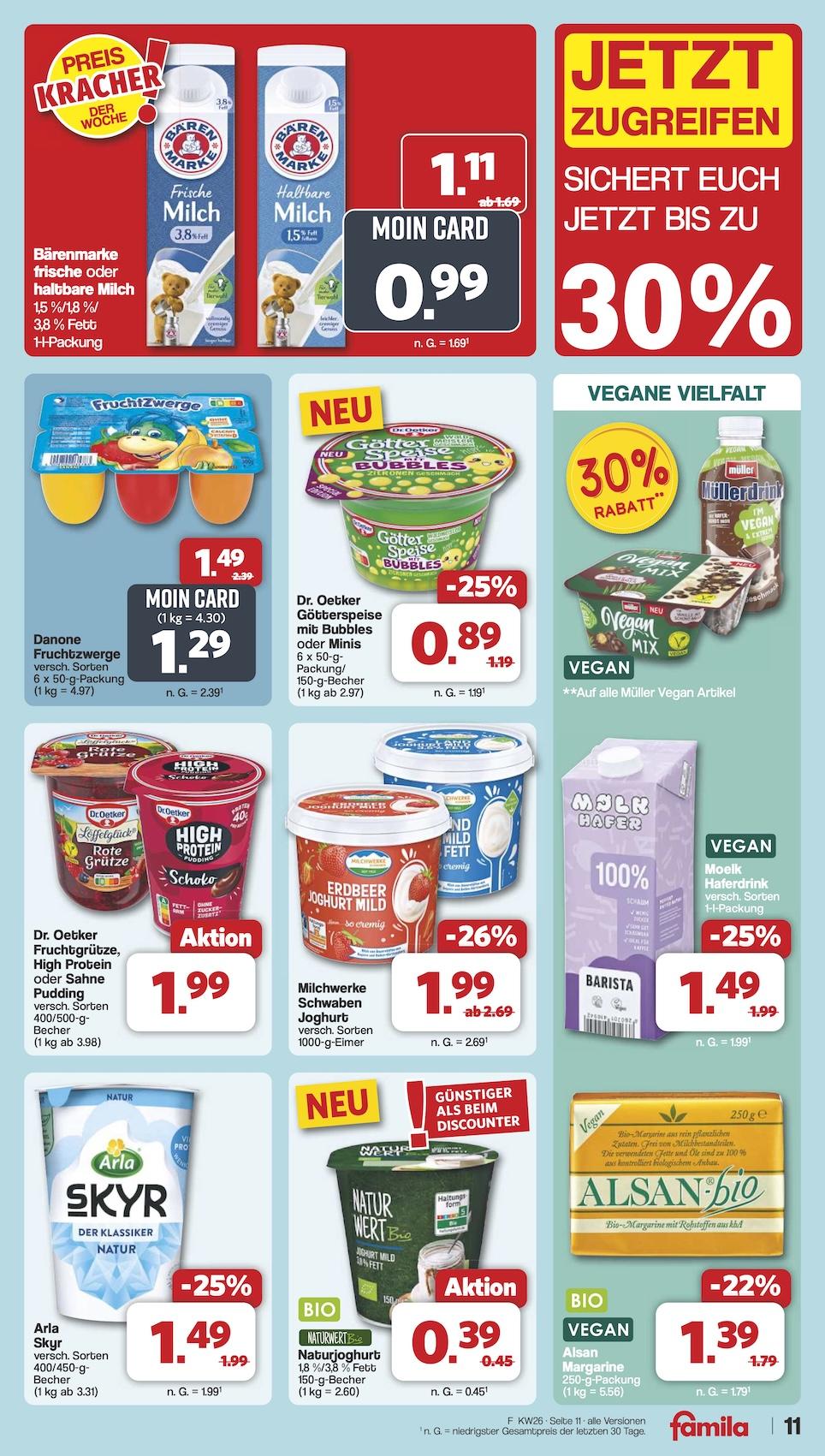 Famila Aktueller Prospekt ab Montag Seite 12