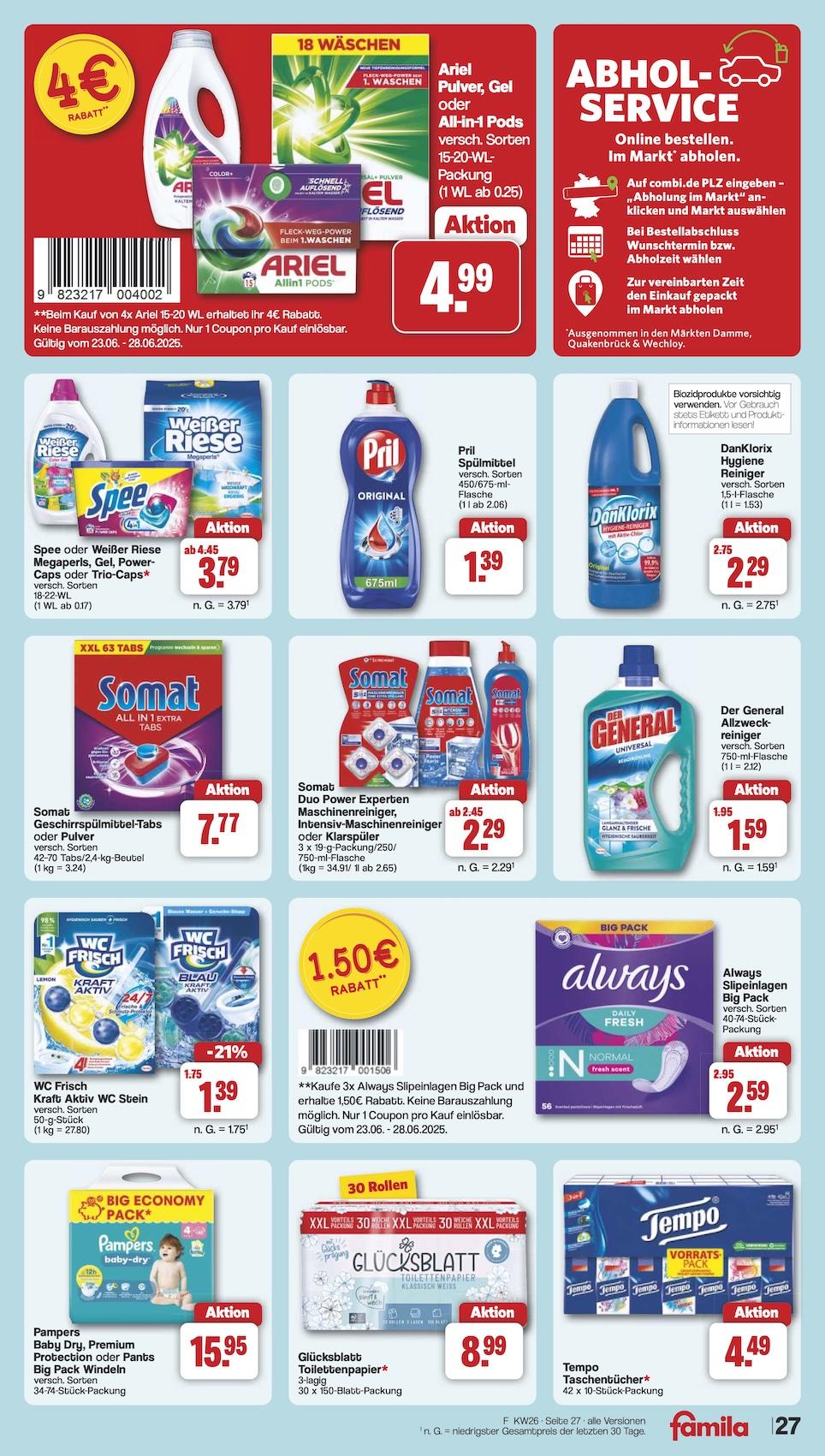Famila Aktueller Prospekt ab Montag Seite 35