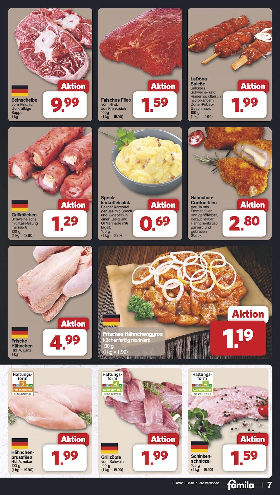 Famila Aktueller Prospekt ab Montag Seite 7
