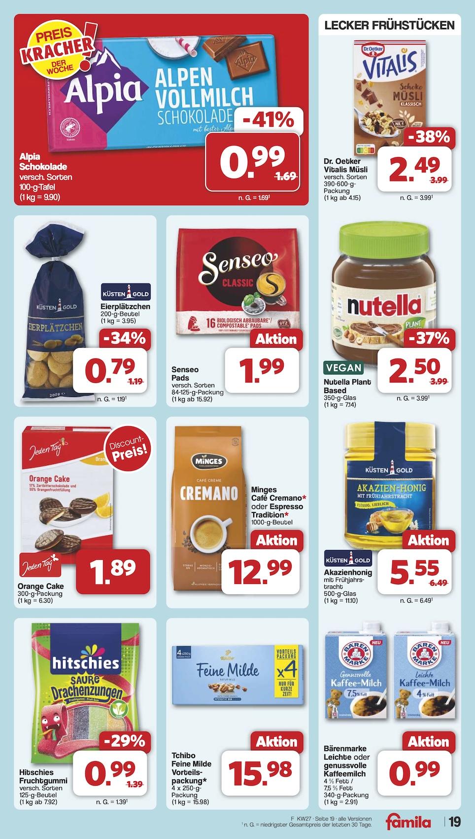 Famila Aktueller Prospekt ab Montag Seite 25