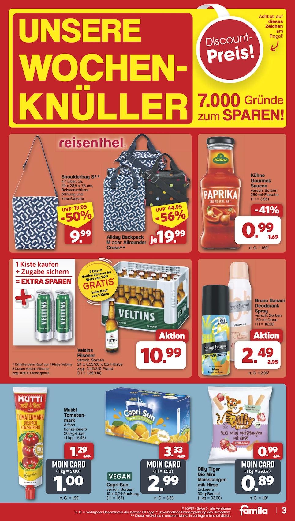 Famila Aktueller Prospekt ab Montag Seite 3