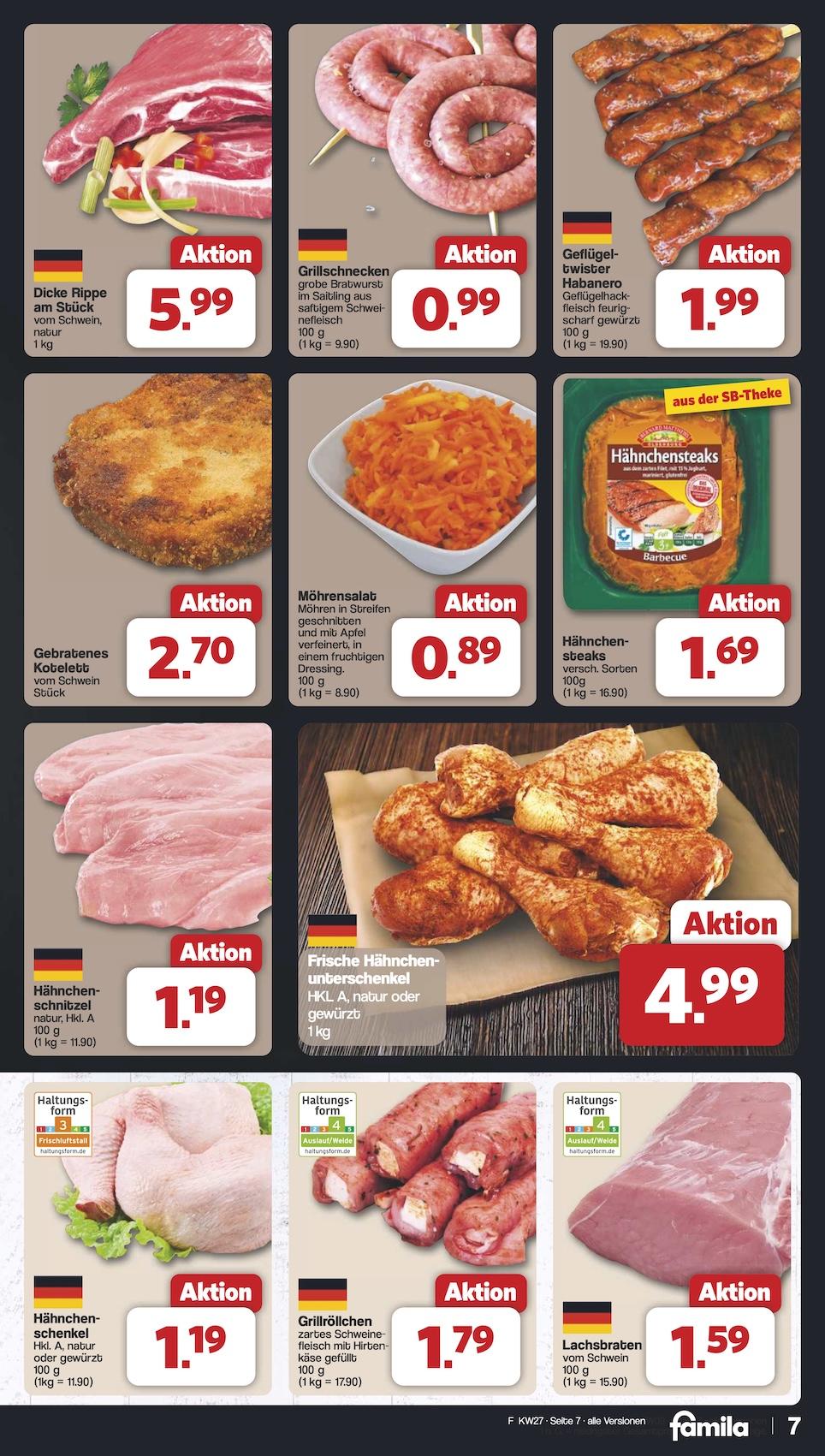 Famila Aktueller Prospekt ab Montag Seite 7