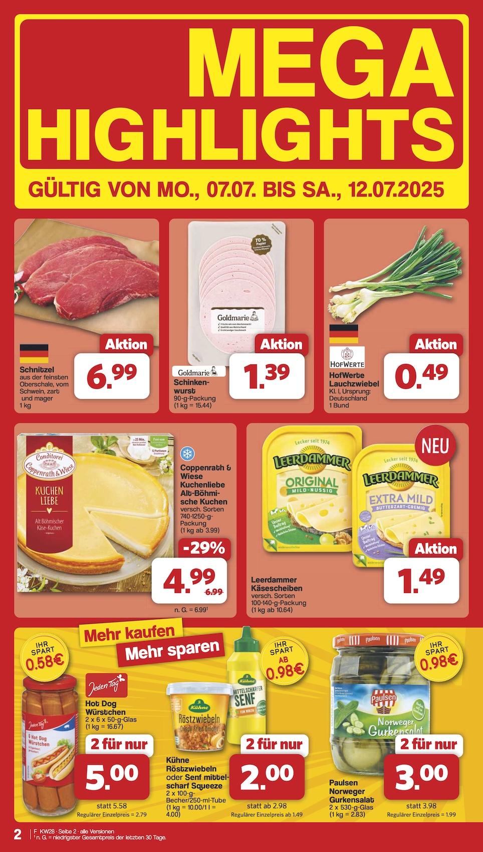 Famila Aktueller Prospekt ab Montag Seite 2