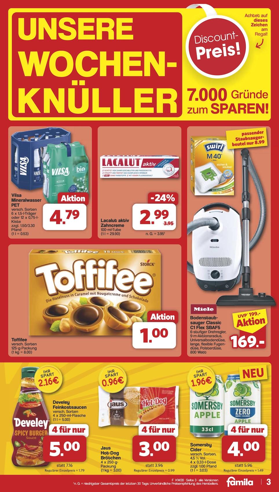 Famila Aktueller Prospekt ab Montag Seite 3
