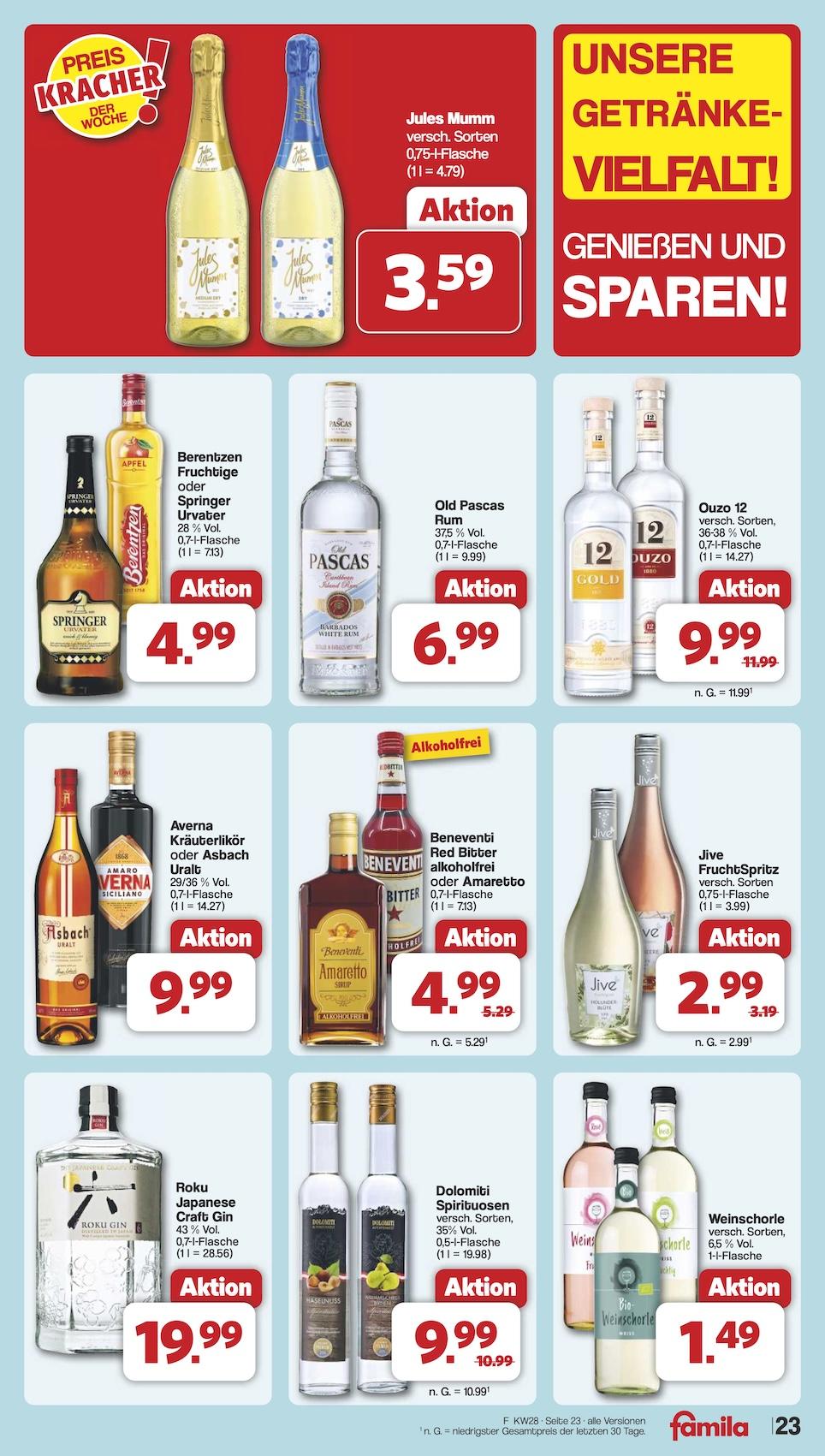 Famila Aktueller Prospekt ab Montag Seite 32