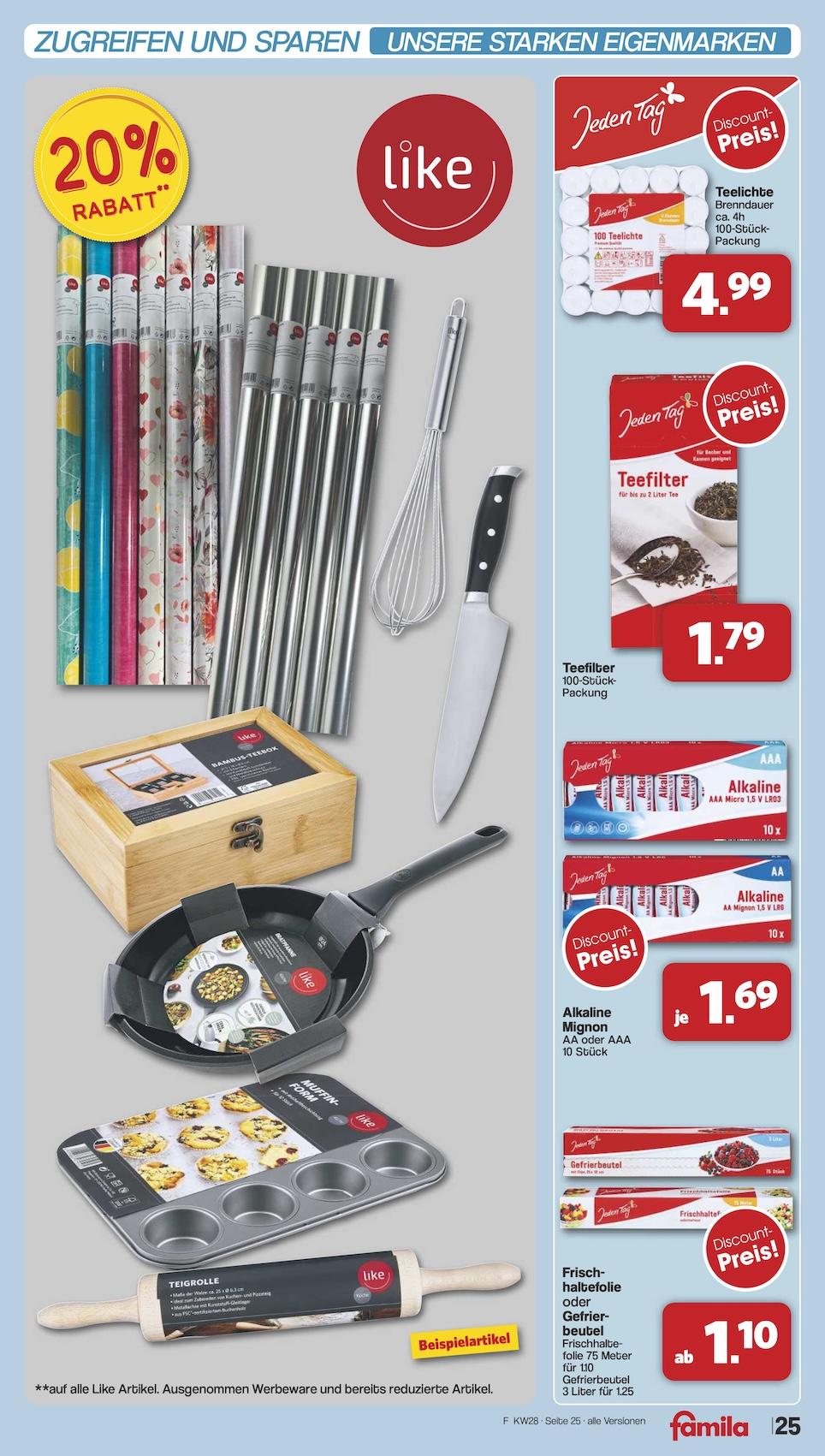 Famila Aktueller Prospekt ab Montag Seite 36