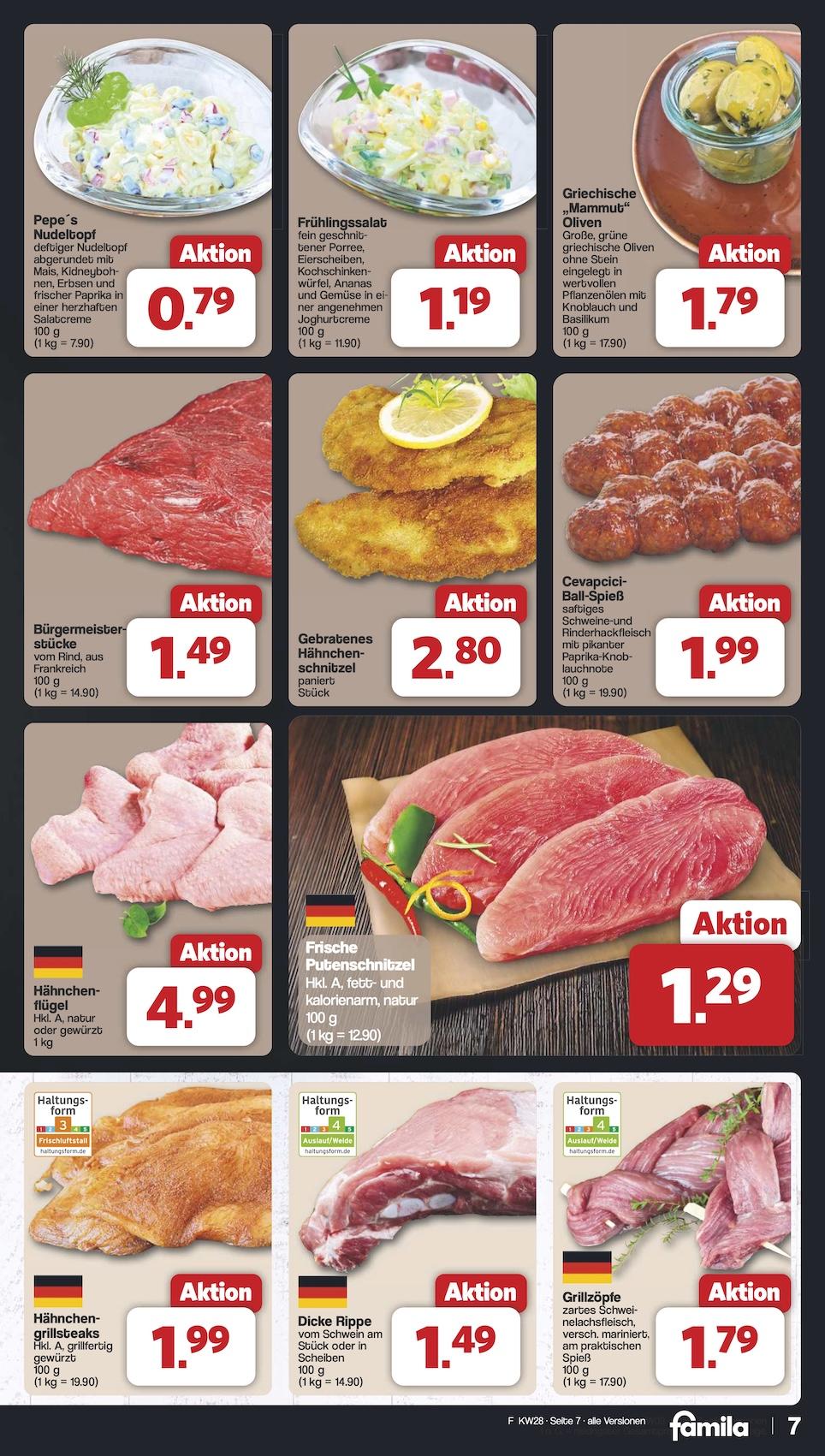 Famila Aktueller Prospekt ab Montag Seite 7