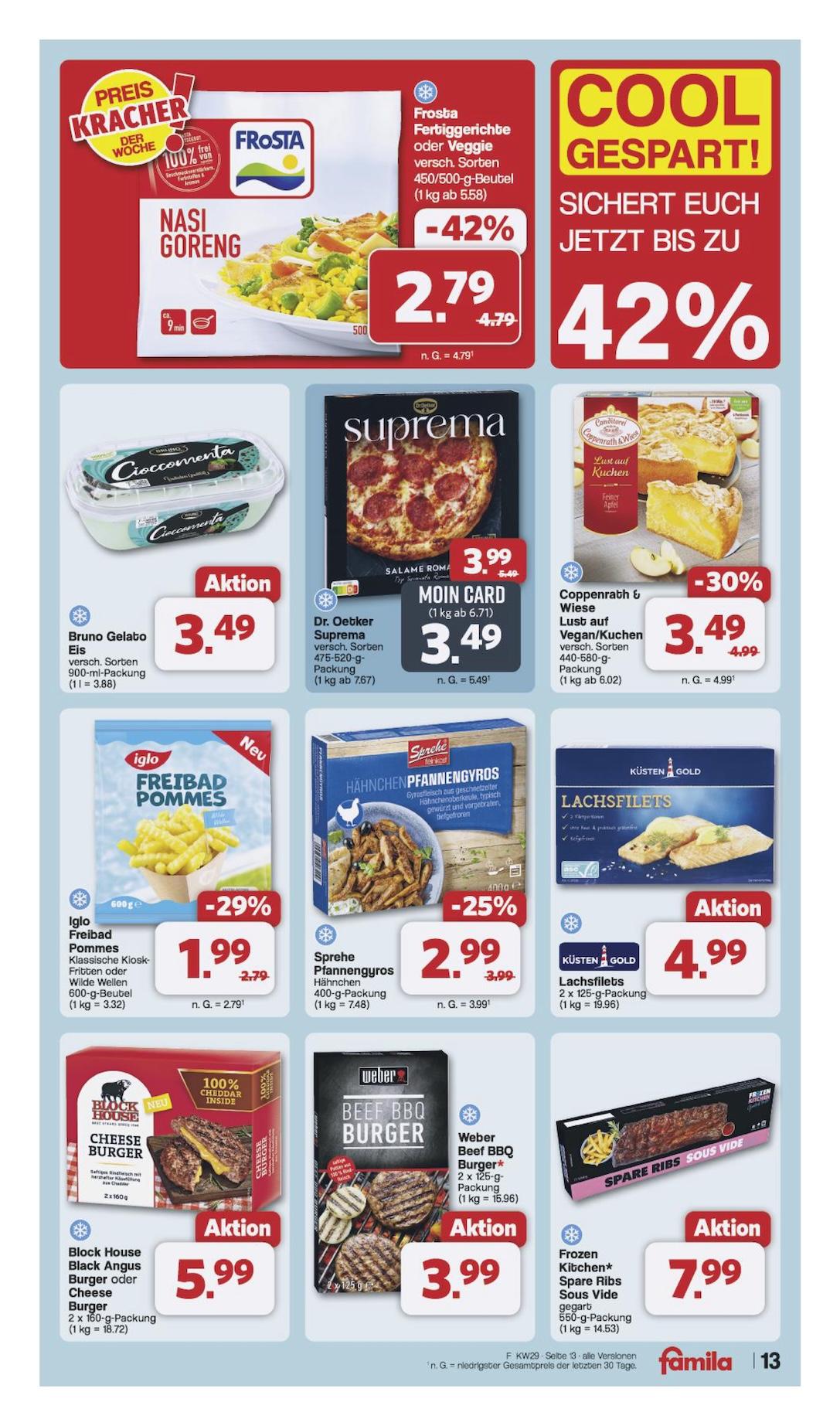 Famila Aktueller Prospekt ab Montag Seite 13
