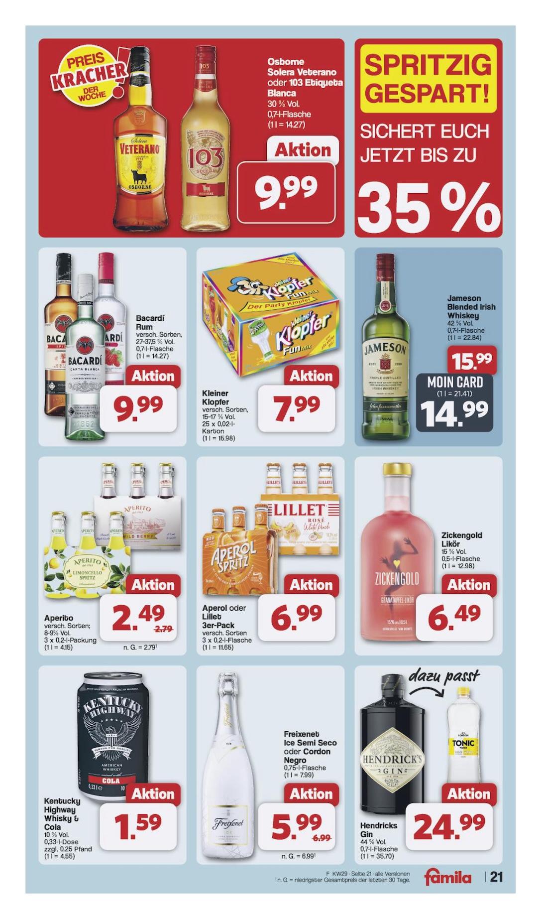 Famila Aktueller Prospekt ab Montag Seite 21