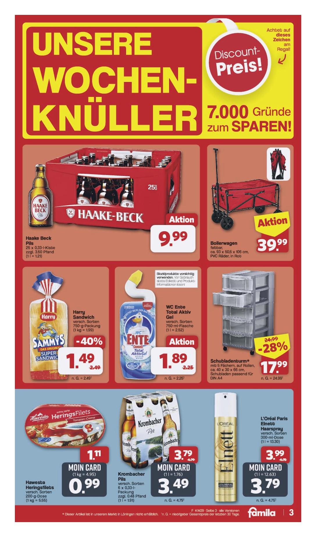 Famila Aktueller Prospekt ab Montag Seite 3