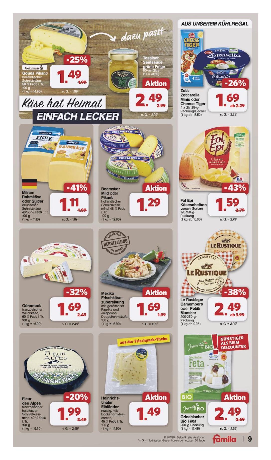 Famila Aktueller Prospekt ab Montag Seite 9