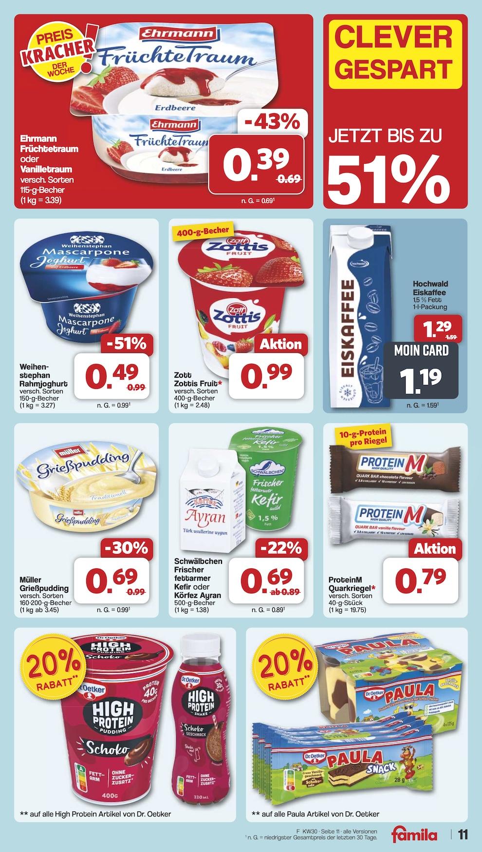 Famila Aktueller Prospekt ab Montag Seite 13
