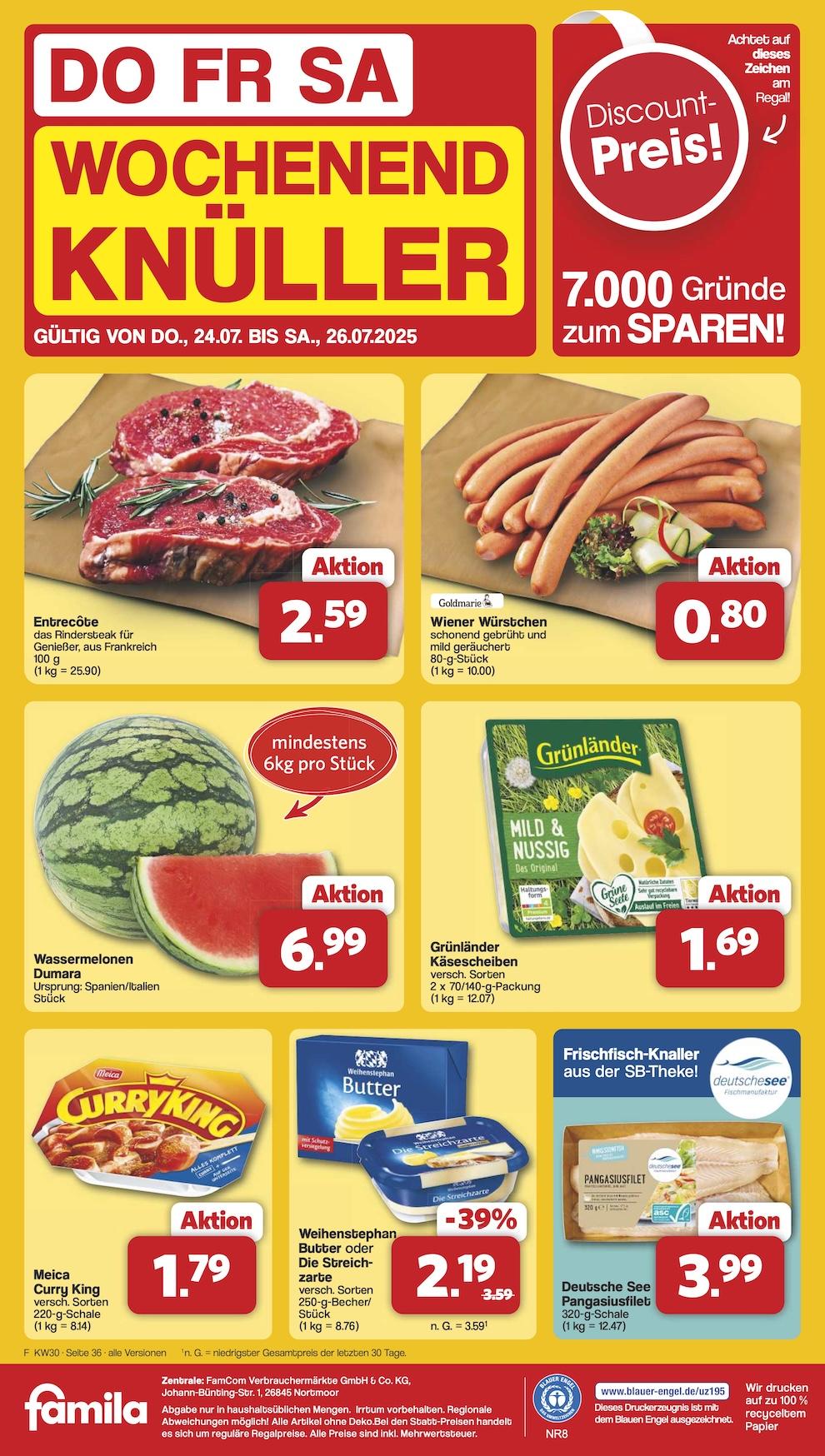 Famila Aktueller Prospekt ab Montag Seite 43
