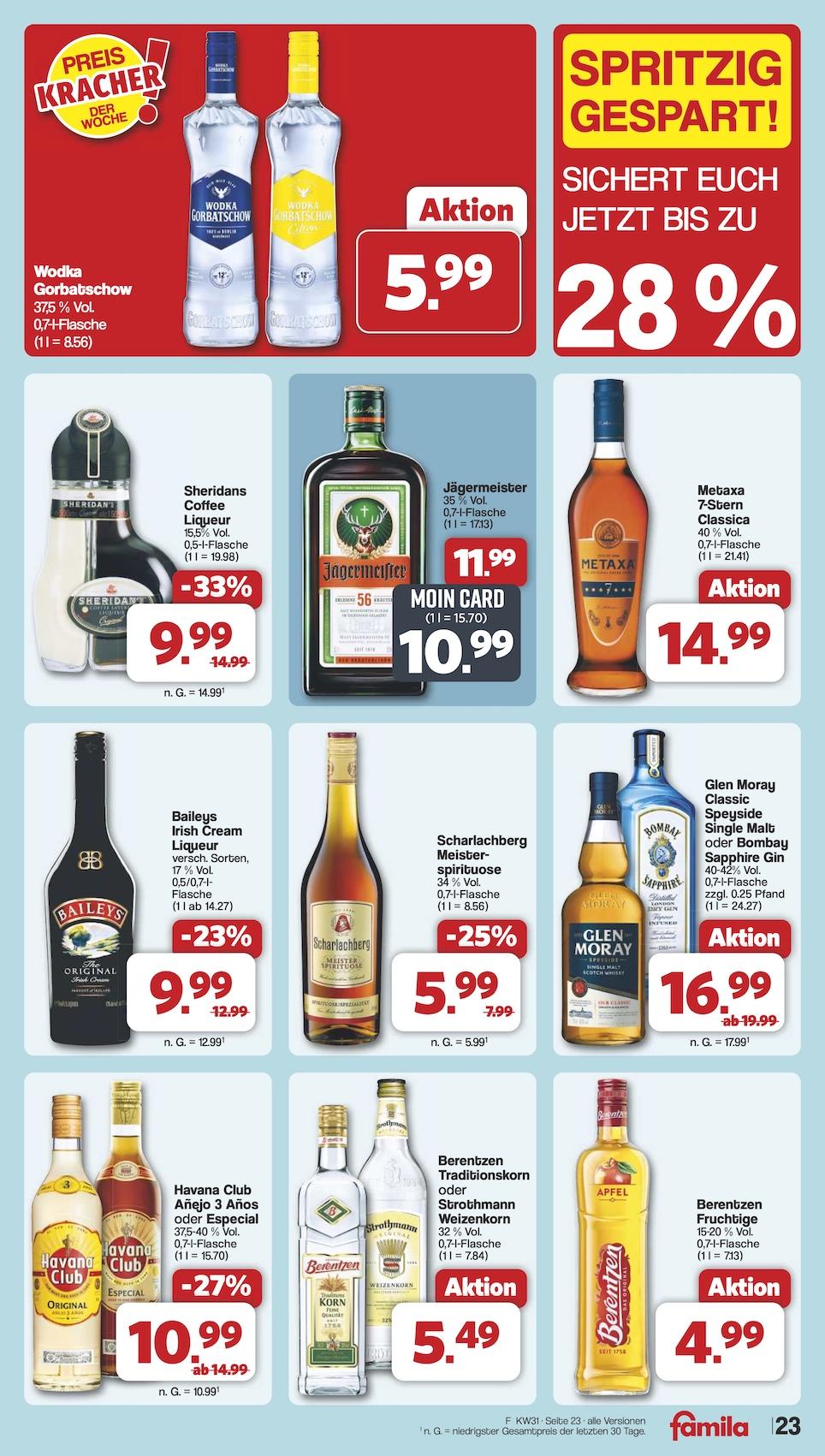 Famila Aktueller Prospekt ab Montag Seite 28