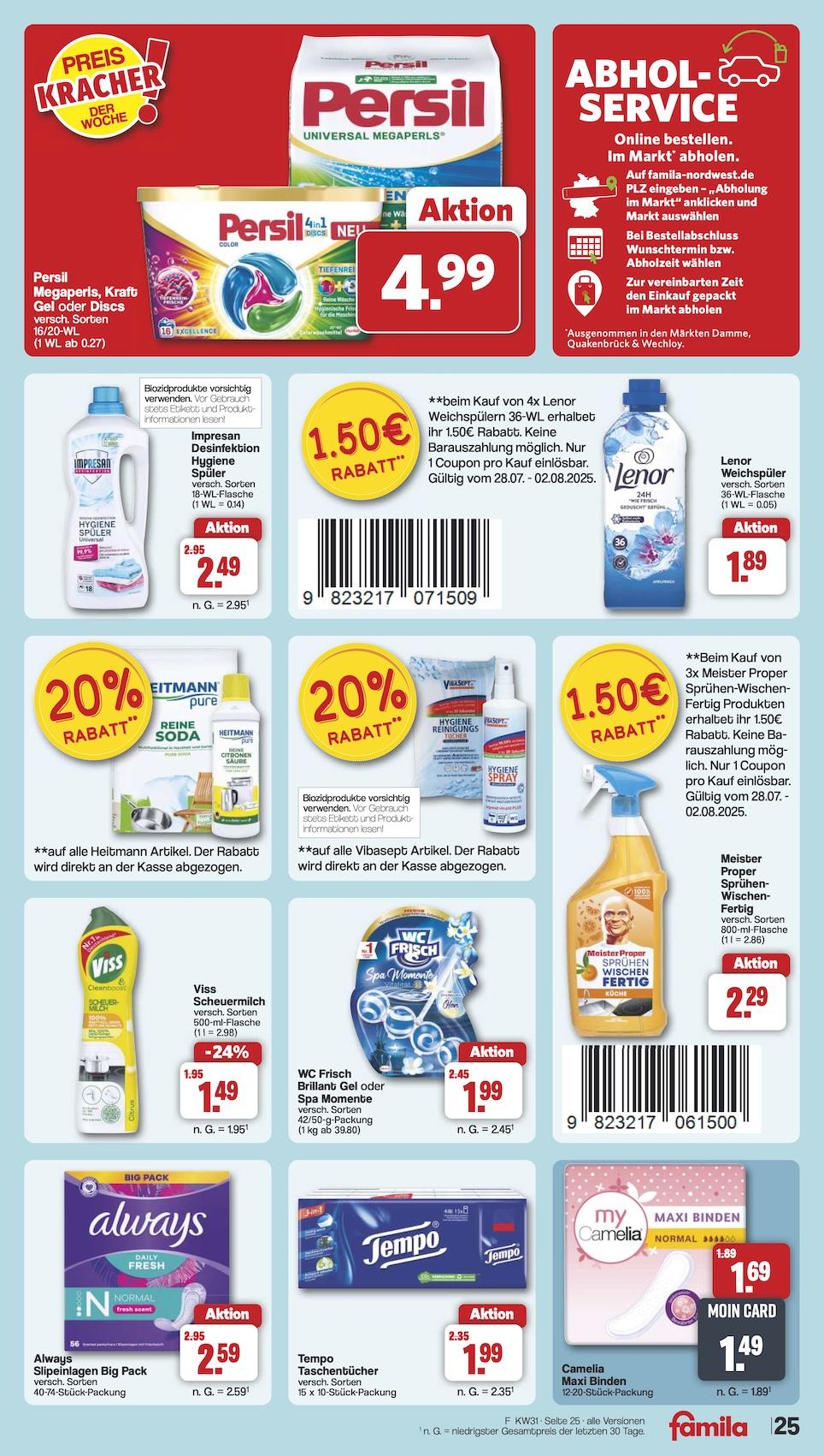 Famila Aktueller Prospekt ab Montag Seite 31