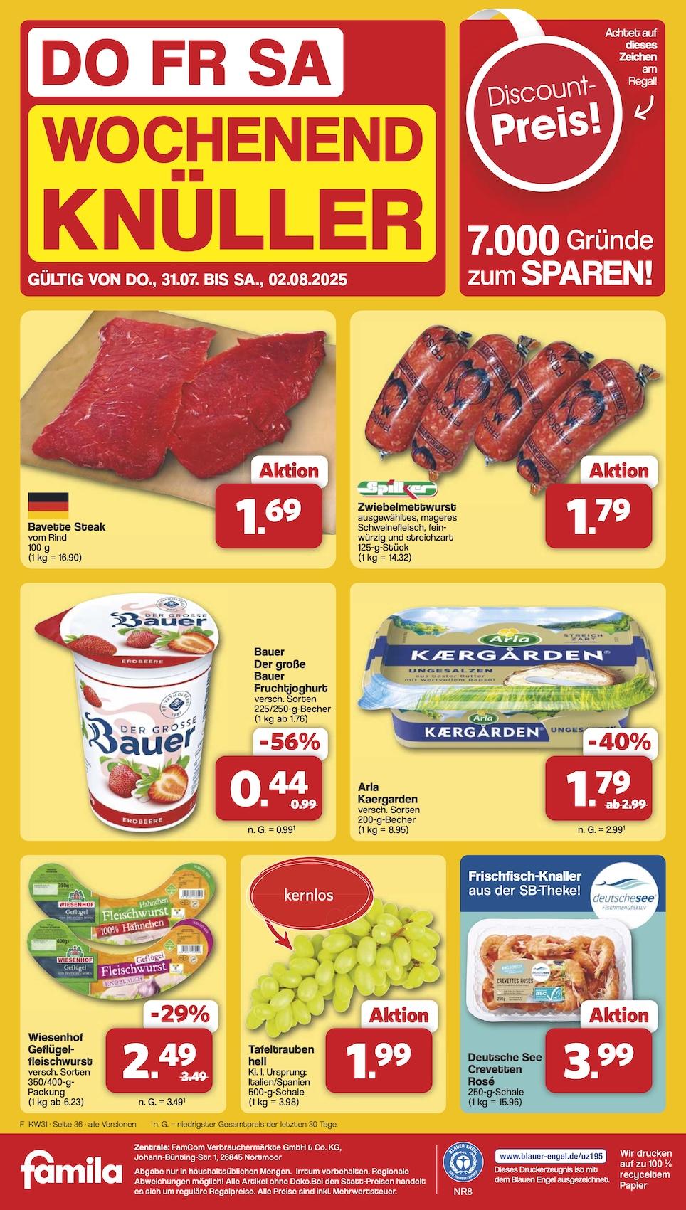Famila Aktueller Prospekt ab Montag Seite 43