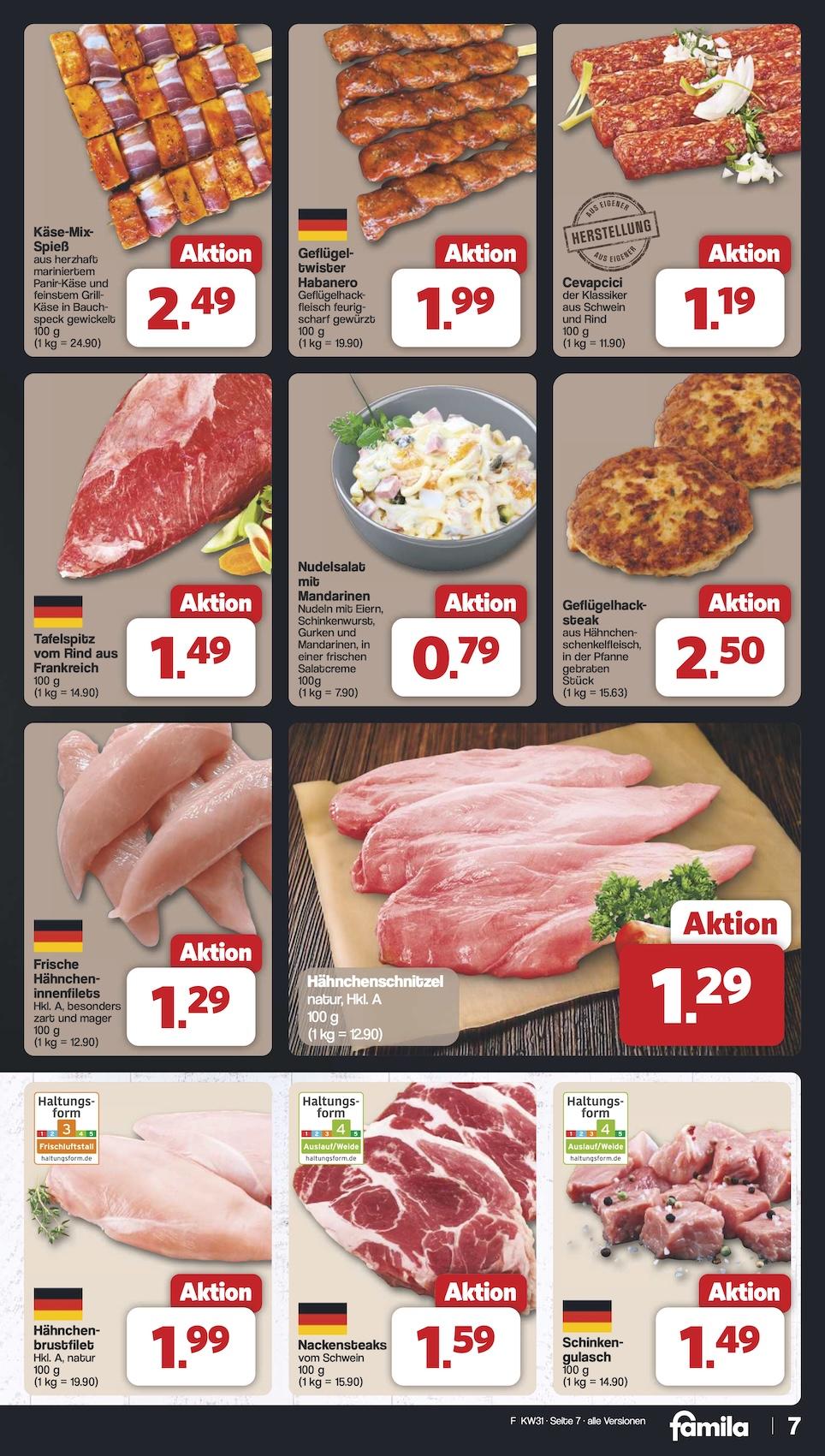 Famila Aktueller Prospekt ab Montag Seite 7