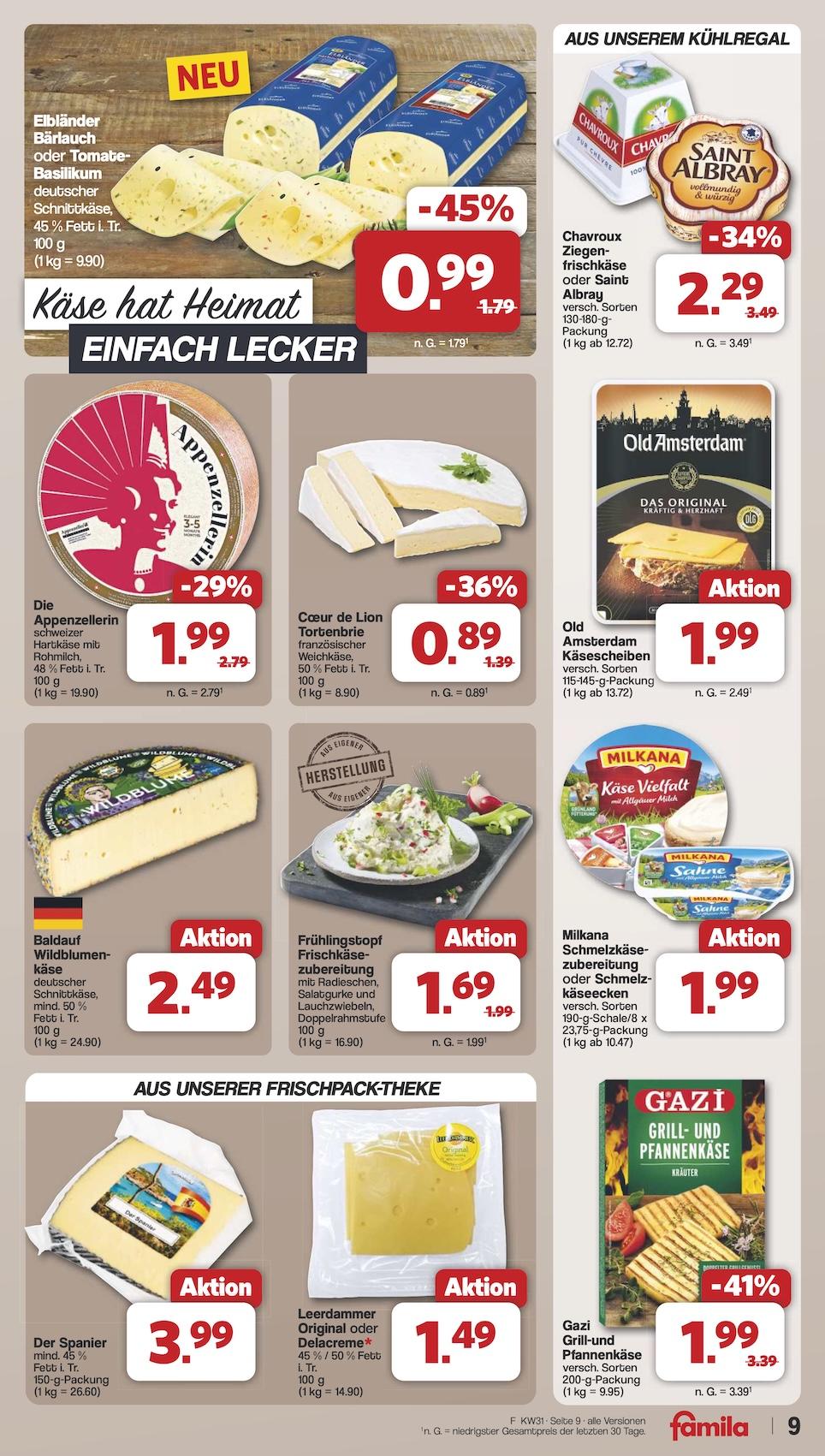 Famila Aktueller Prospekt ab Montag Seite 9