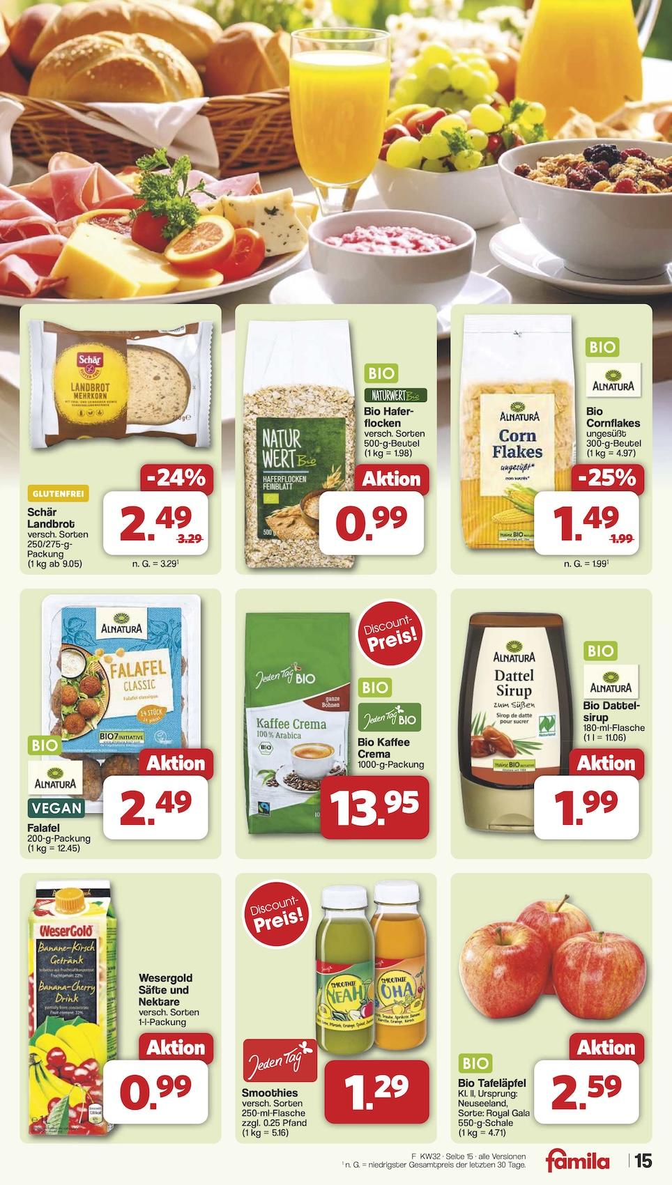 Famila Aktueller Prospekt ab Montag Seite 16