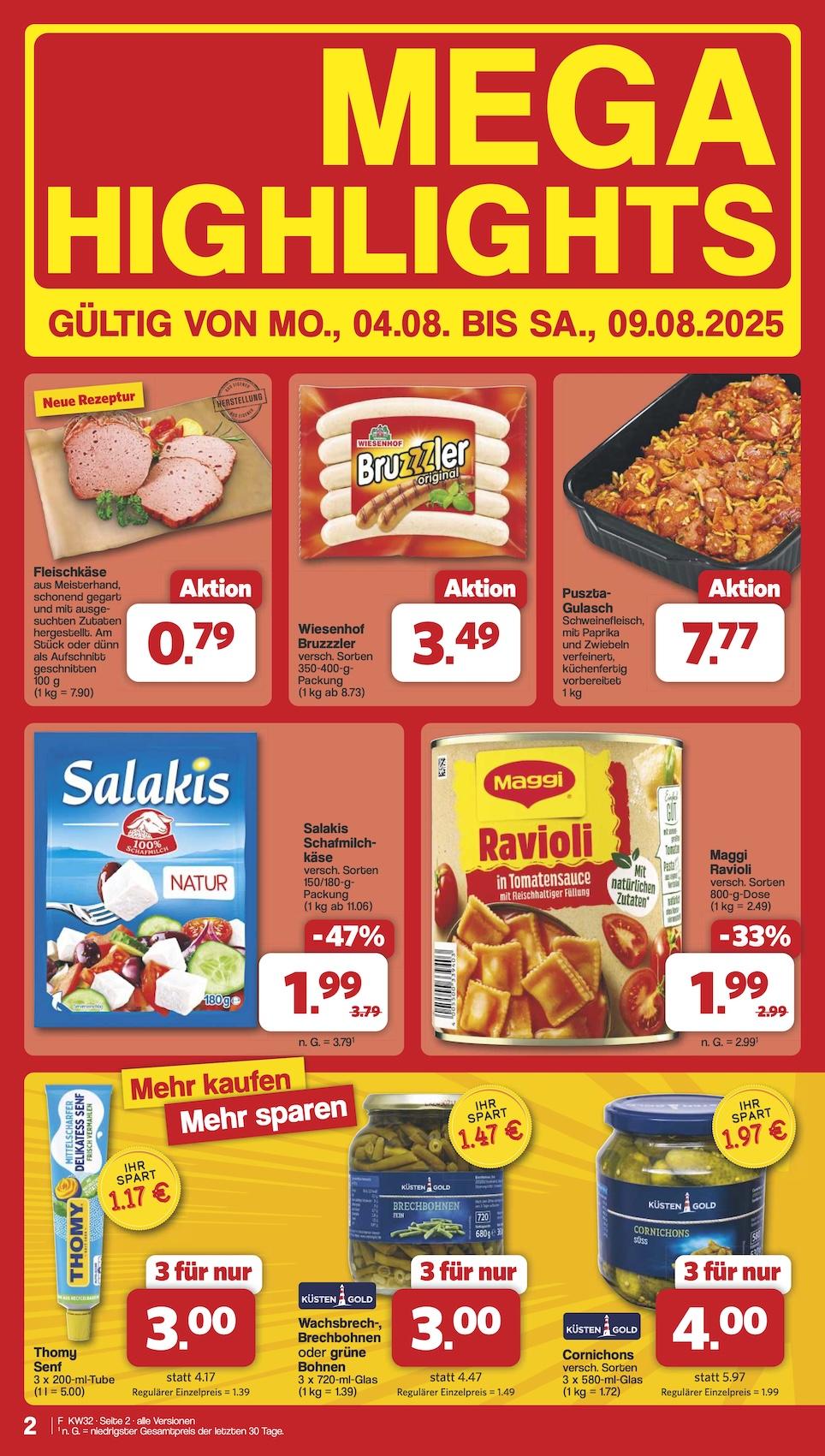 Famila Aktueller Prospekt ab Montag Seite 2