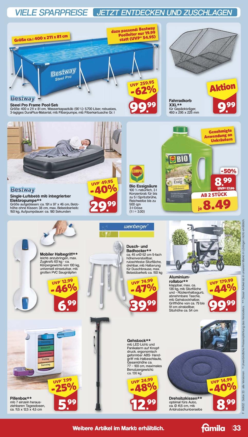 Famila Aktueller Prospekt ab Montag Seite 36