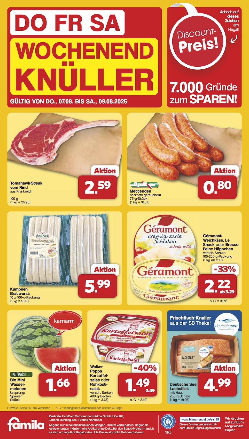 Famila Aktueller Prospekt ab Montag Seite 39
