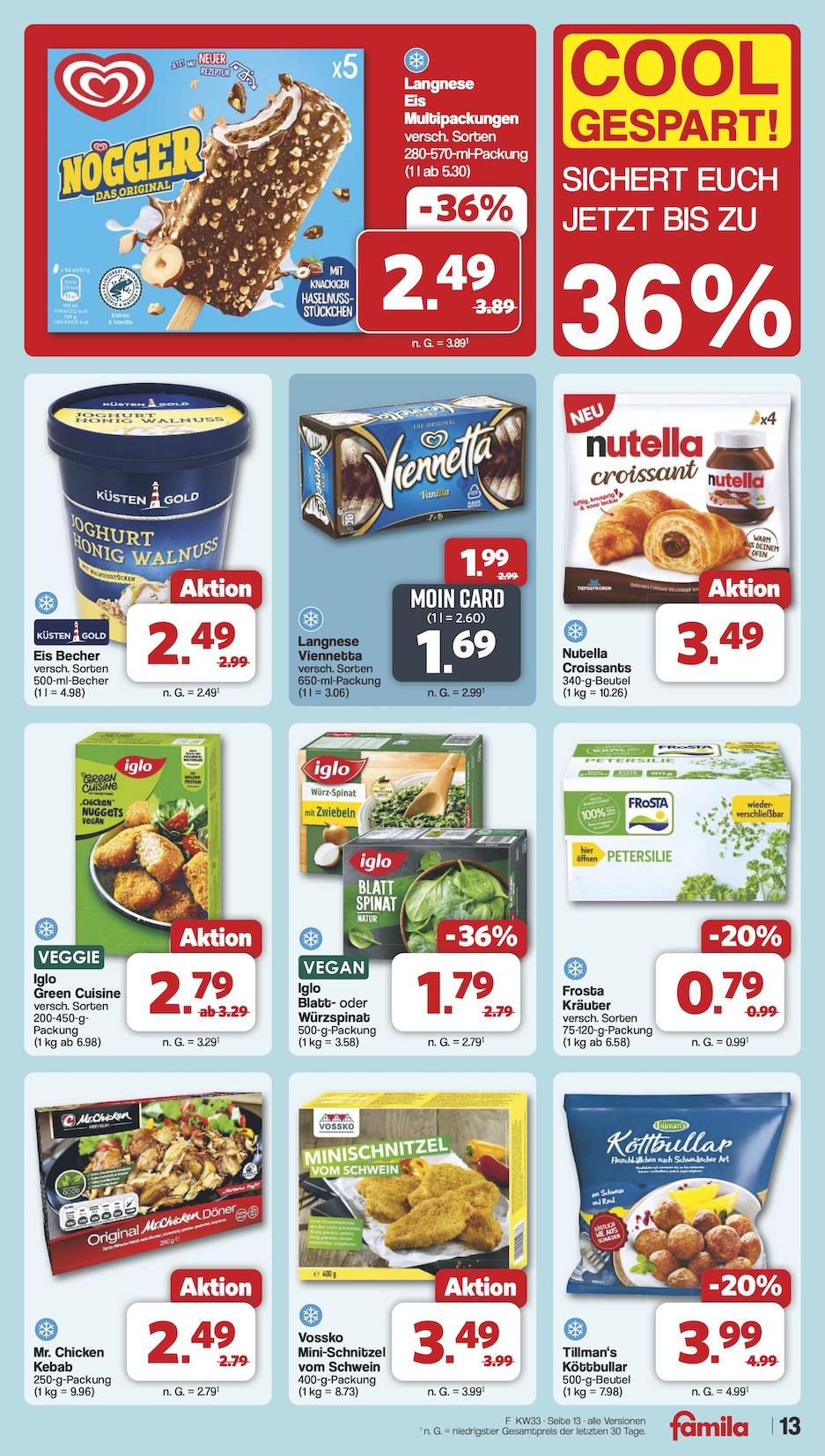 Famila Aktueller Prospekt ab Montag Seite 14