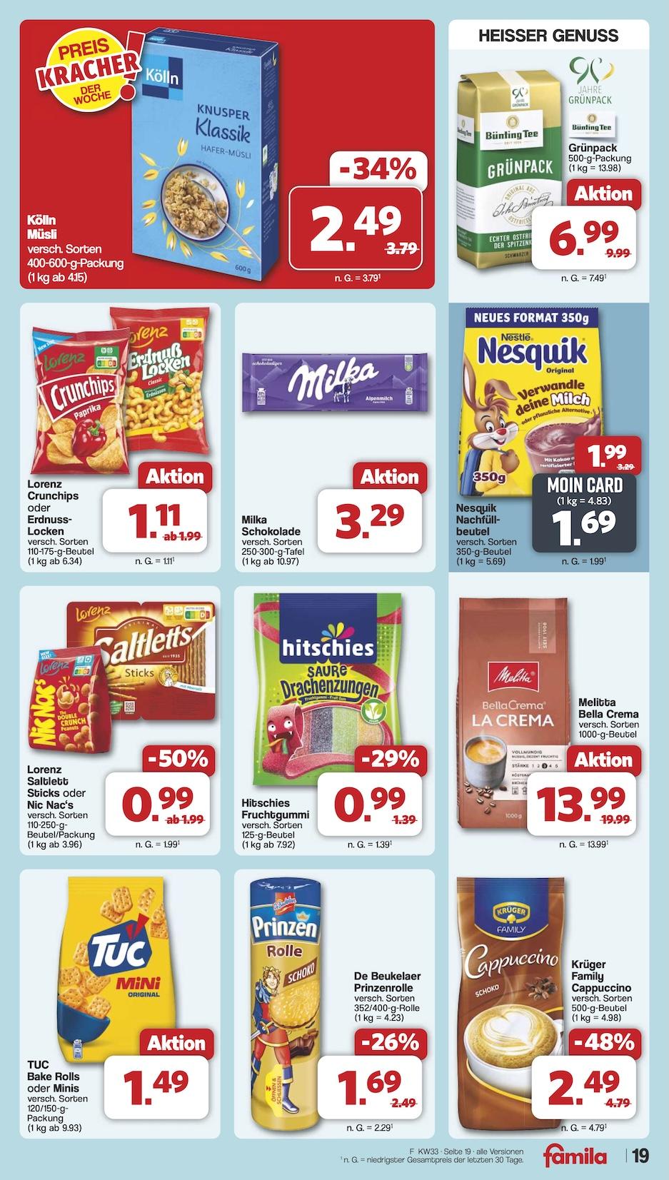 Famila Aktueller Prospekt ab Montag Seite 22