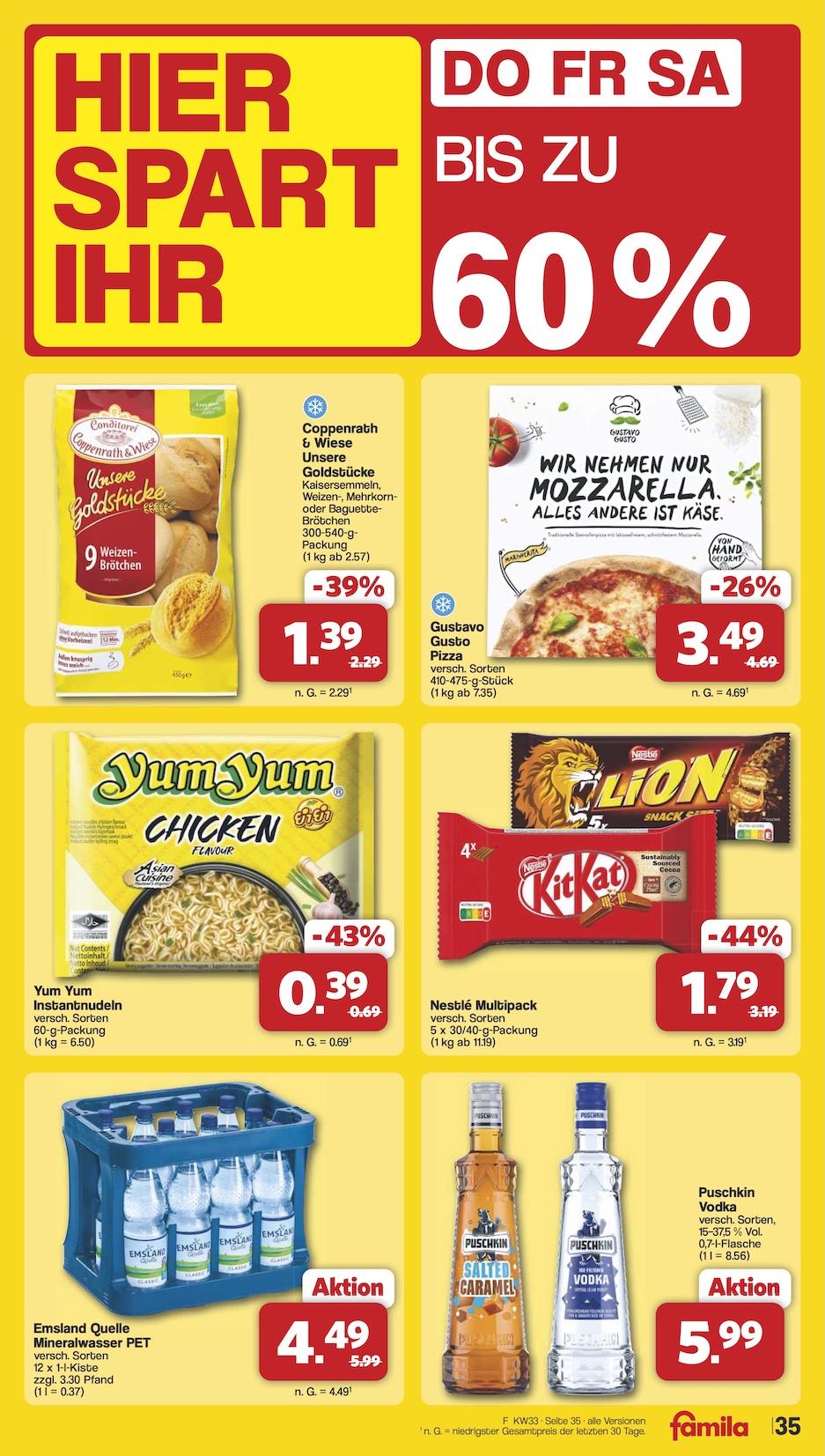 Famila Aktueller Prospekt ab Montag Seite 39