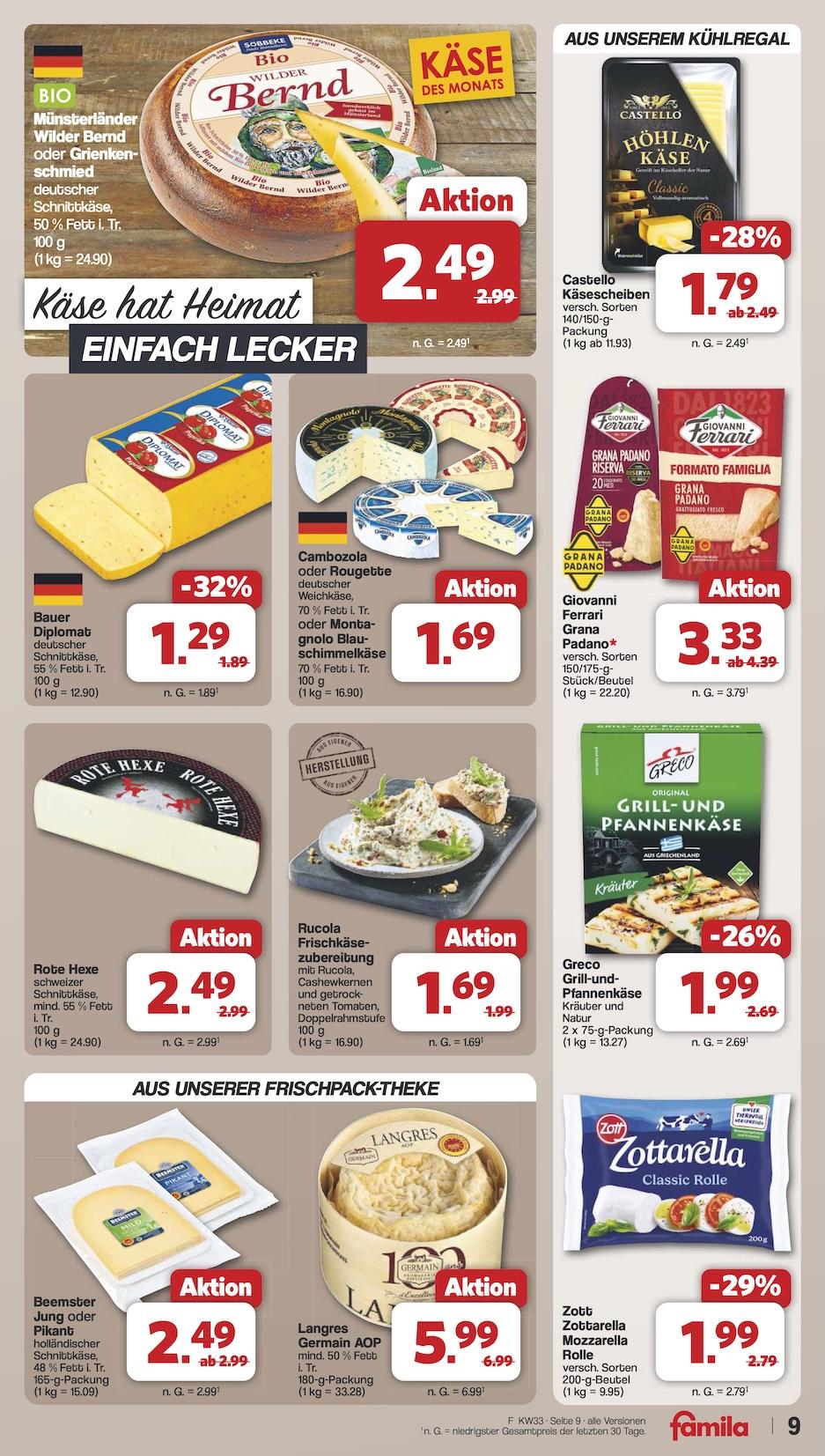 Famila Aktueller Prospekt ab Montag Seite 9