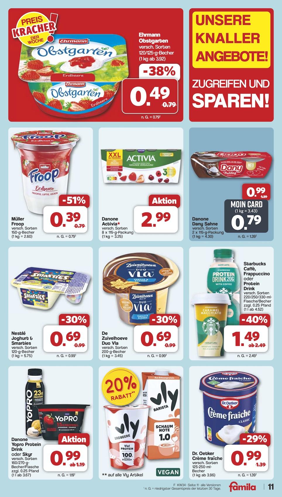 Famila Aktueller Prospekt ab Montag Seite 12