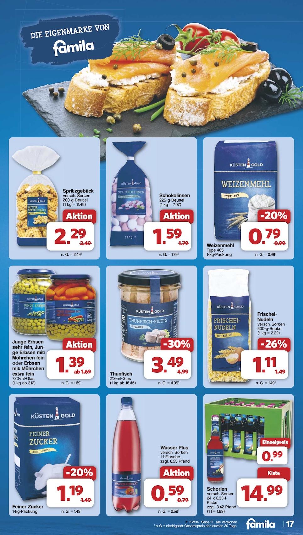 Famila Aktueller Prospekt ab Montag Seite 19