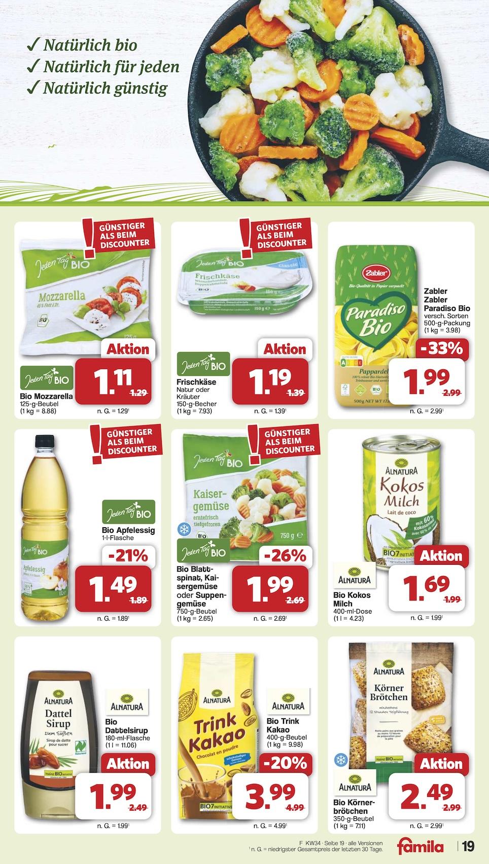 Famila Aktueller Prospekt ab Montag Seite 22