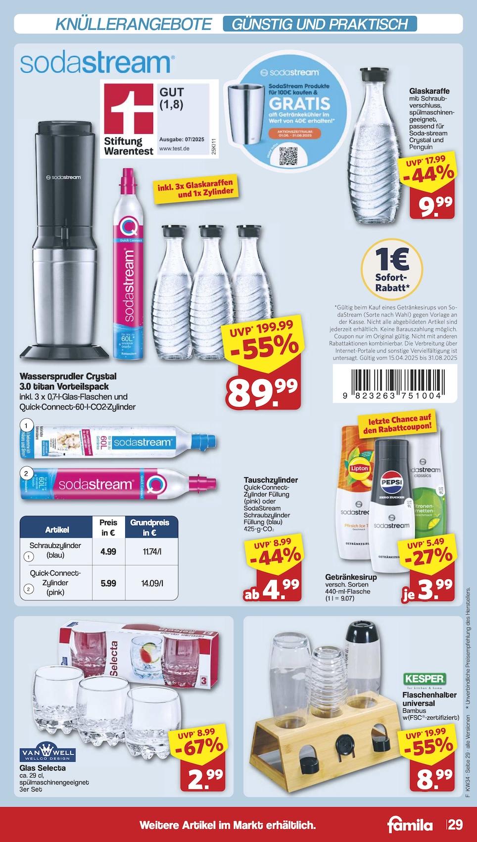 Famila Aktueller Prospekt ab Montag Seite 34