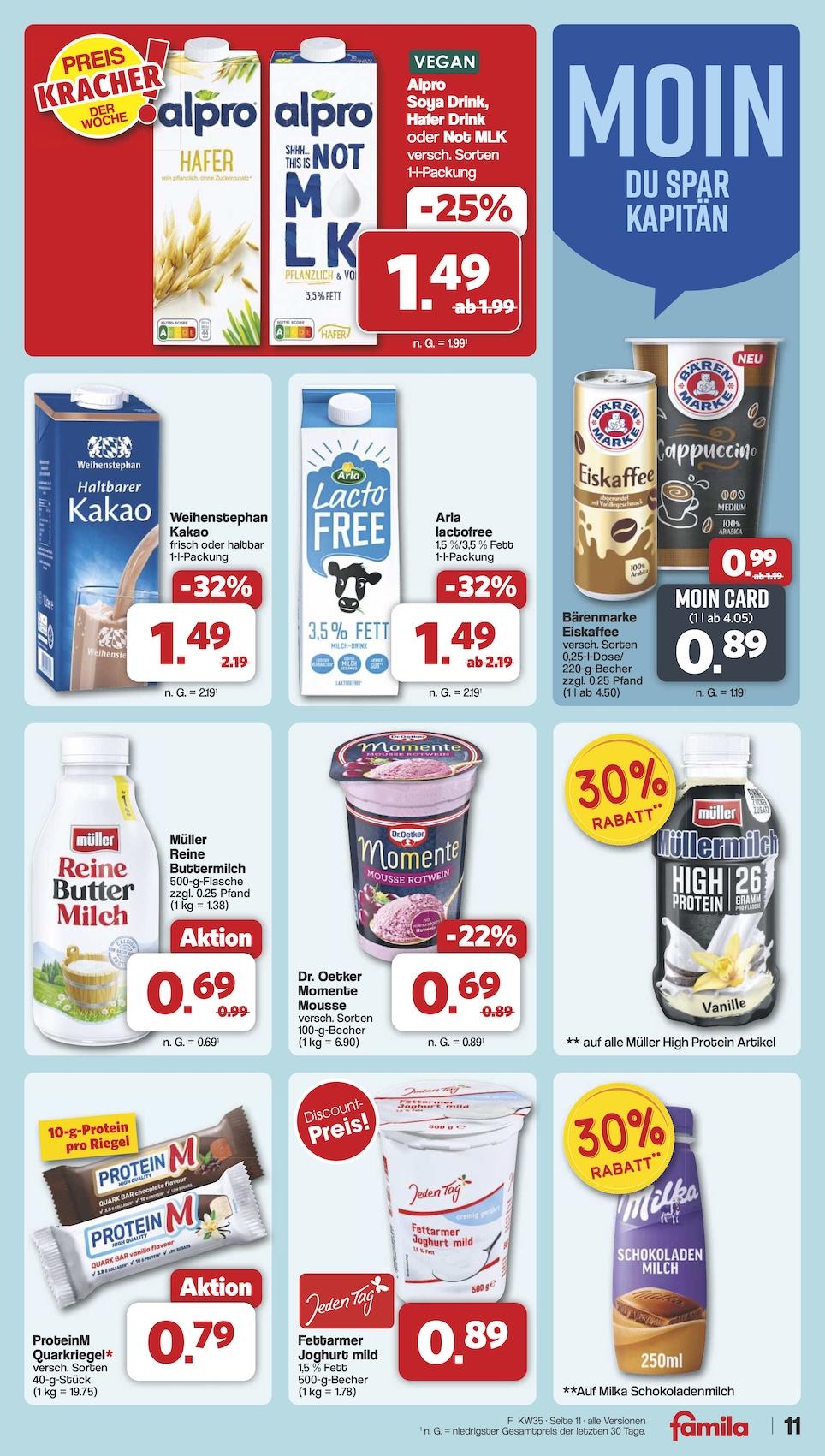 Famila Aktueller Prospekt ab Montag Seite 13