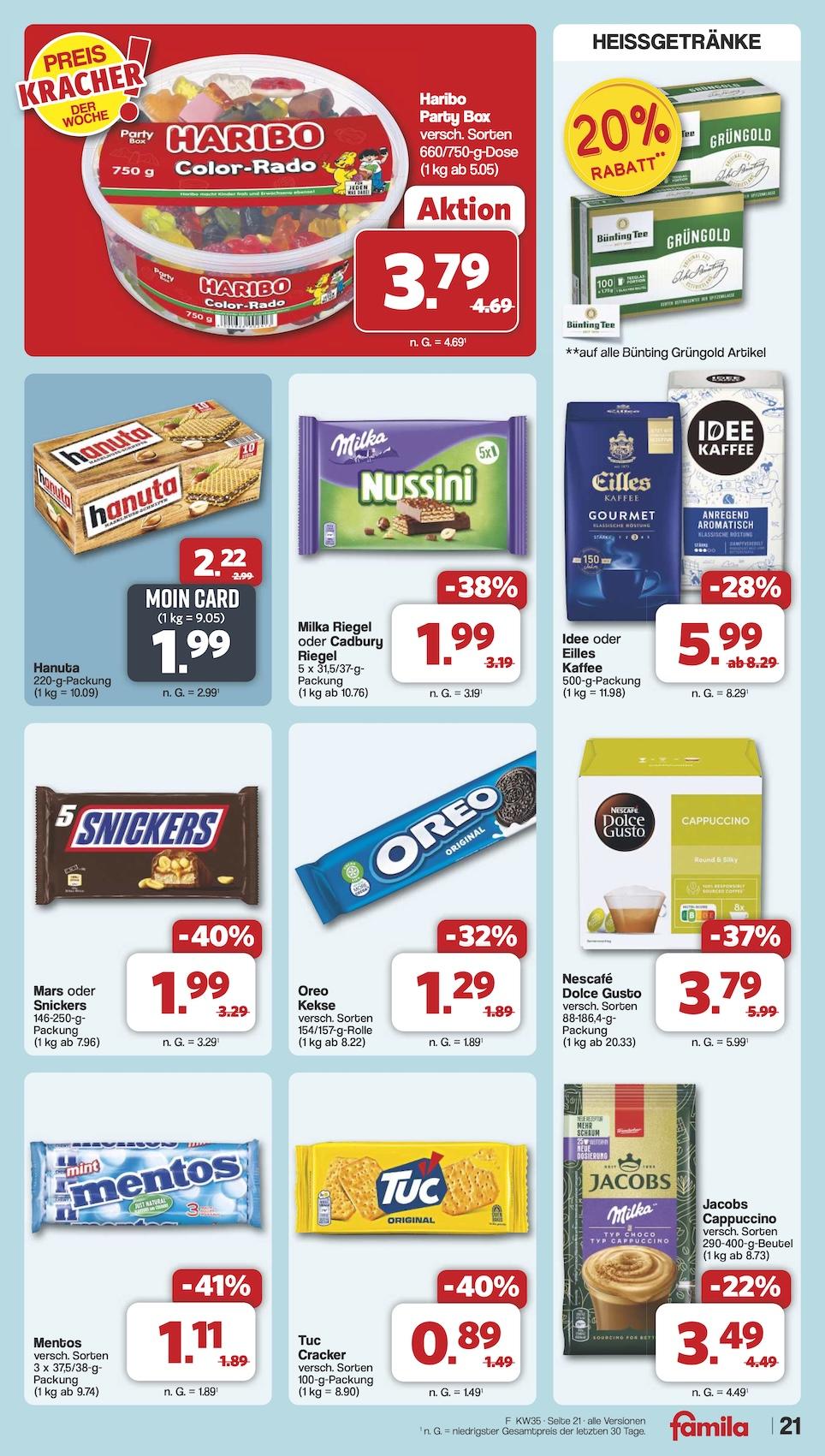 Famila Aktueller Prospekt ab Montag Seite 25