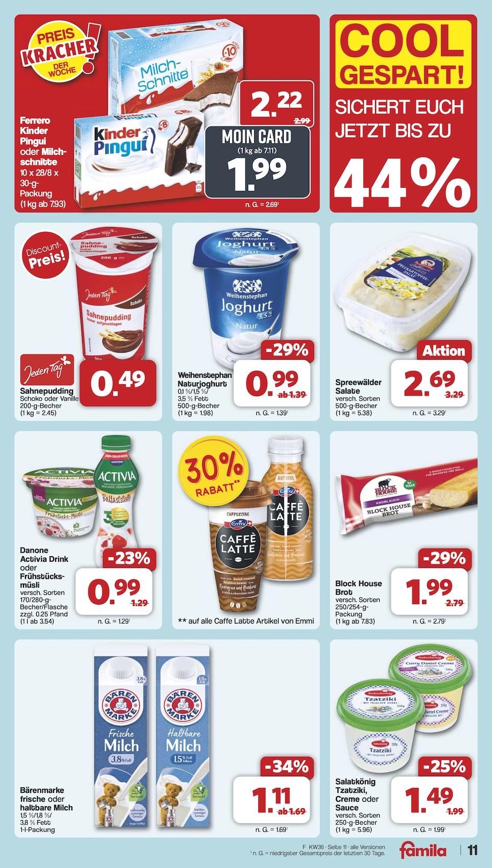 Famila Aktueller Prospekt ab Montag Seite 14