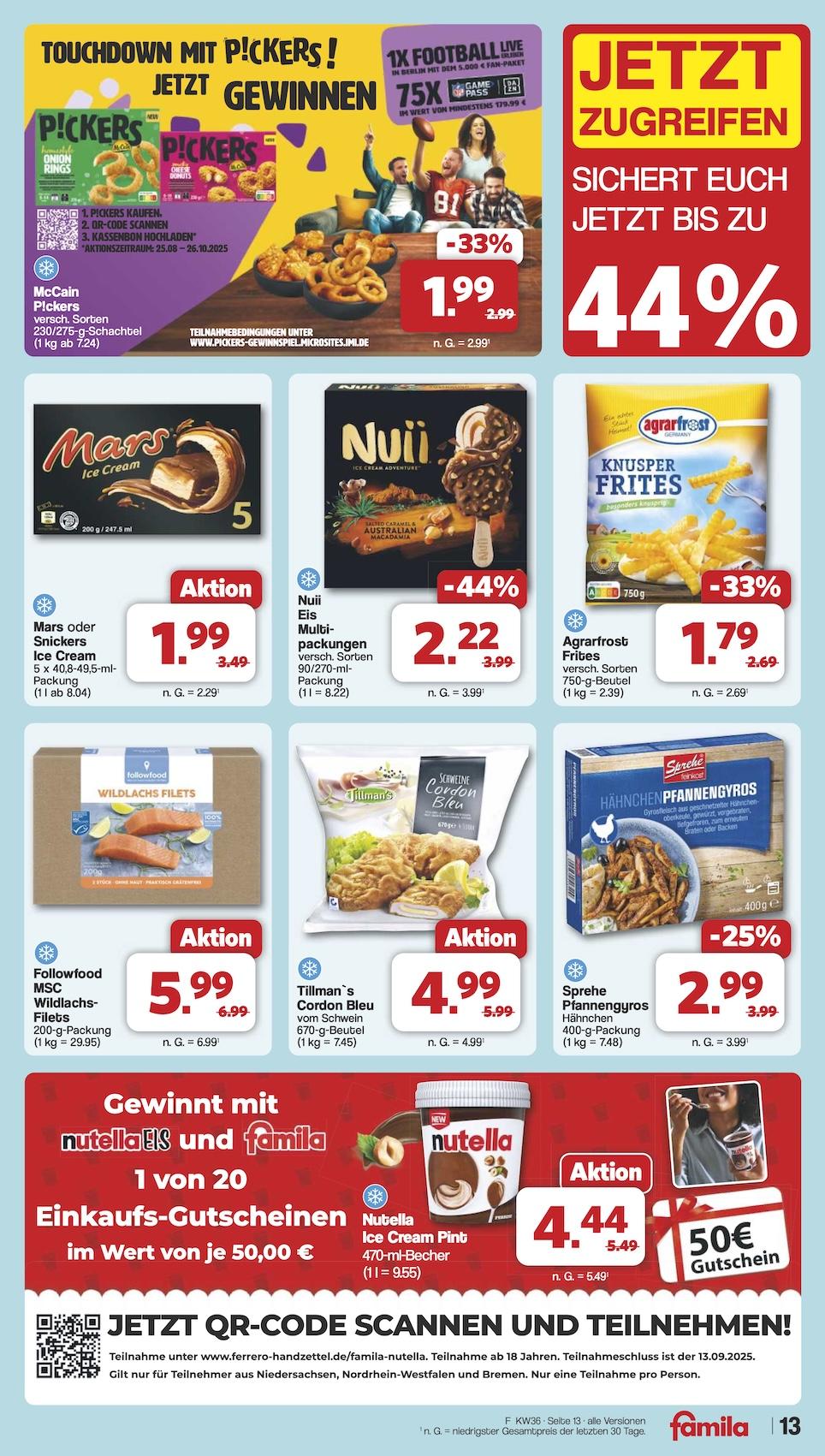 Famila Aktueller Prospekt ab Montag Seite 16