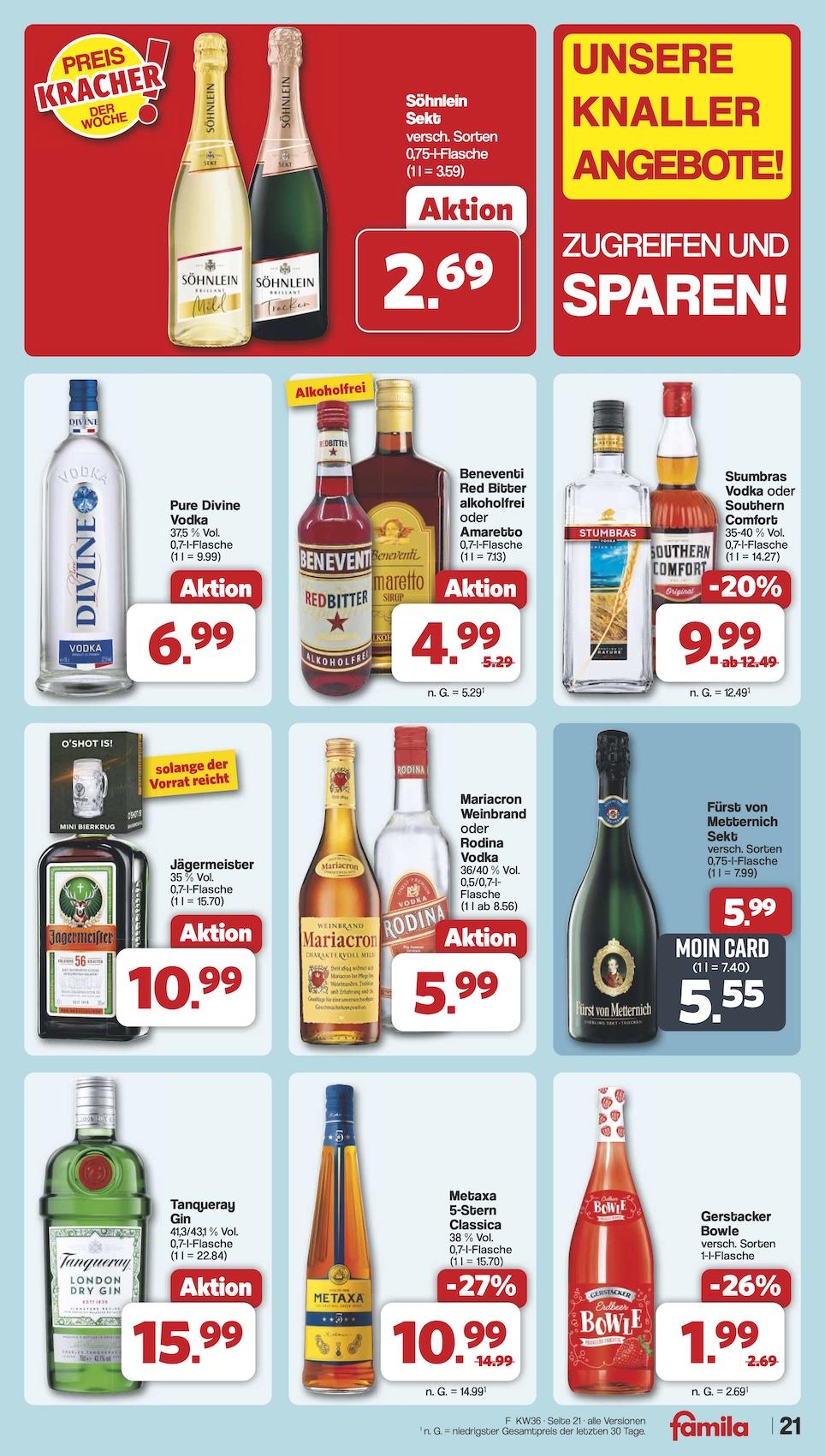 Famila Aktueller Prospekt ab Montag Seite 25