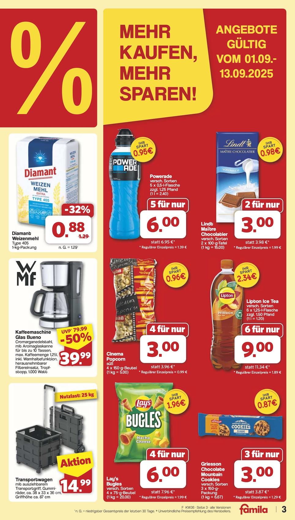 Famila Aktueller Prospekt ab Montag Seite 3