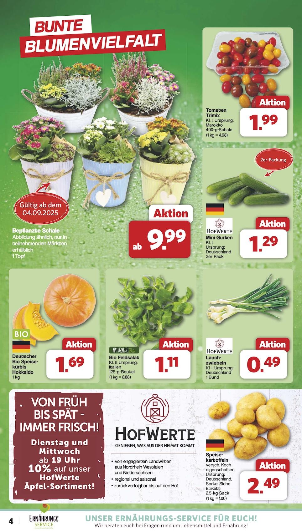 Famila Aktueller Prospekt ab Montag Seite 4