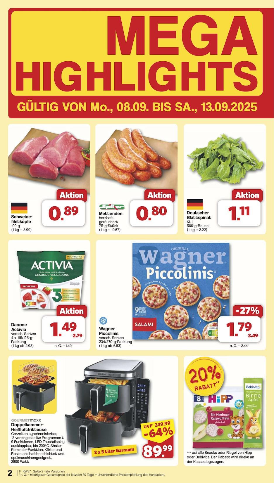 Famila Aktueller Prospekt ab Montag Seite 2
