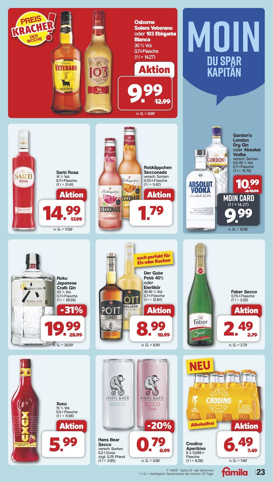 Famila Aktueller Prospekt ab Montag Seite 29
