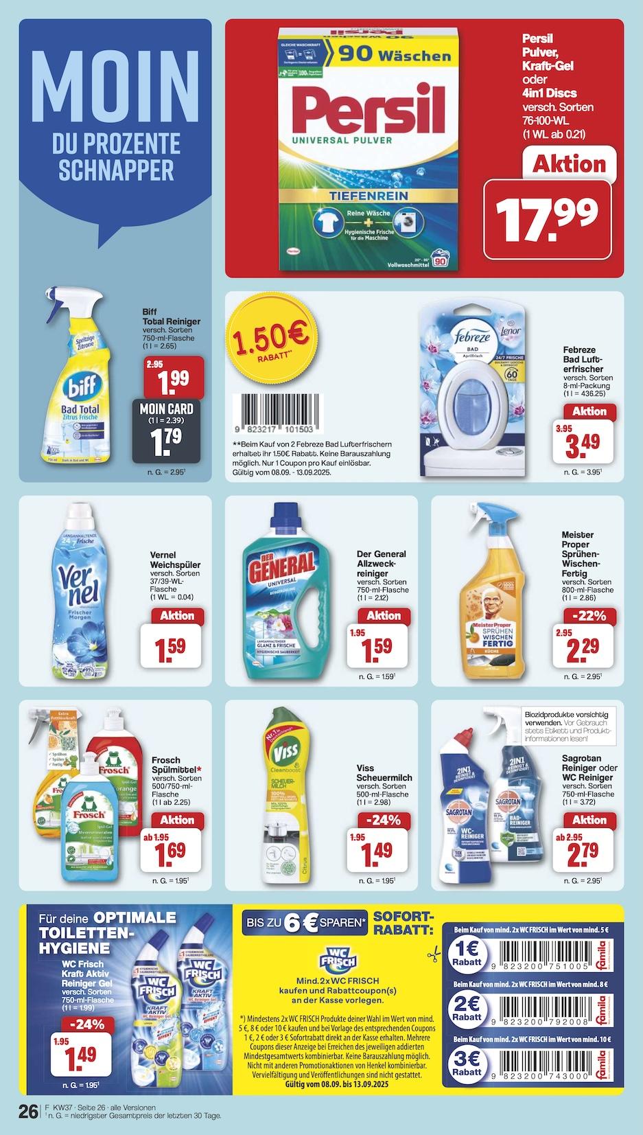 Famila Aktueller Prospekt ab Montag Seite 33