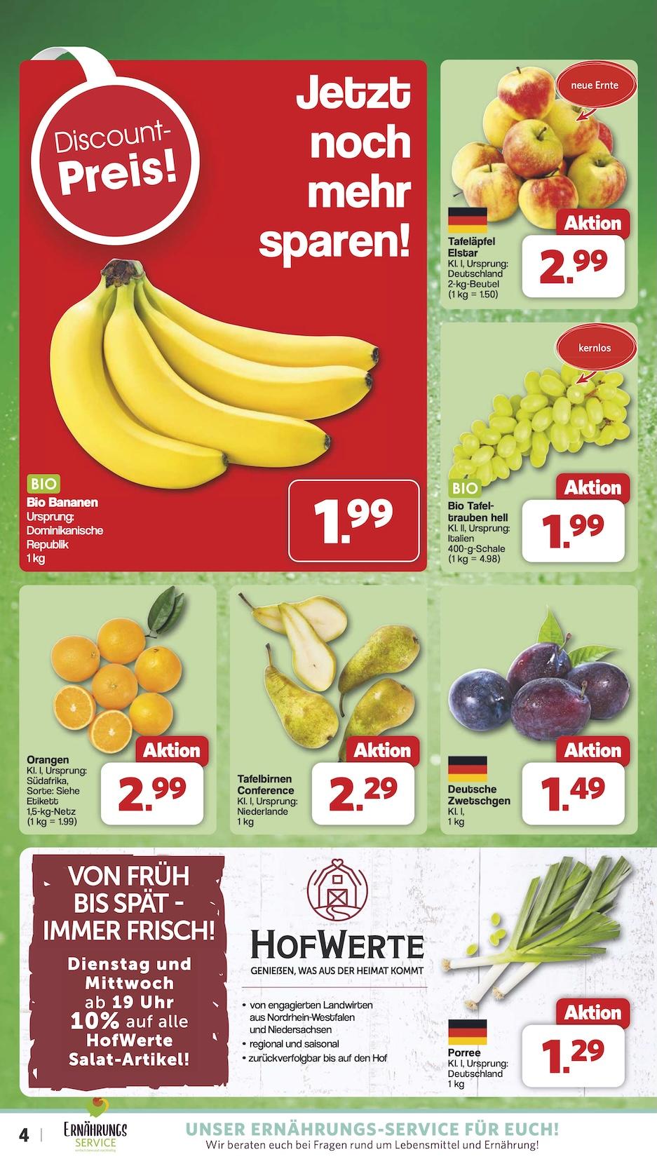 Famila Aktueller Prospekt ab Montag Seite 4