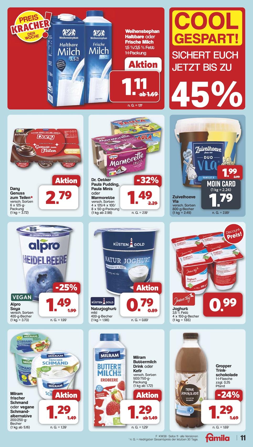 Famila Aktueller Prospekt ab Montag Seite 12