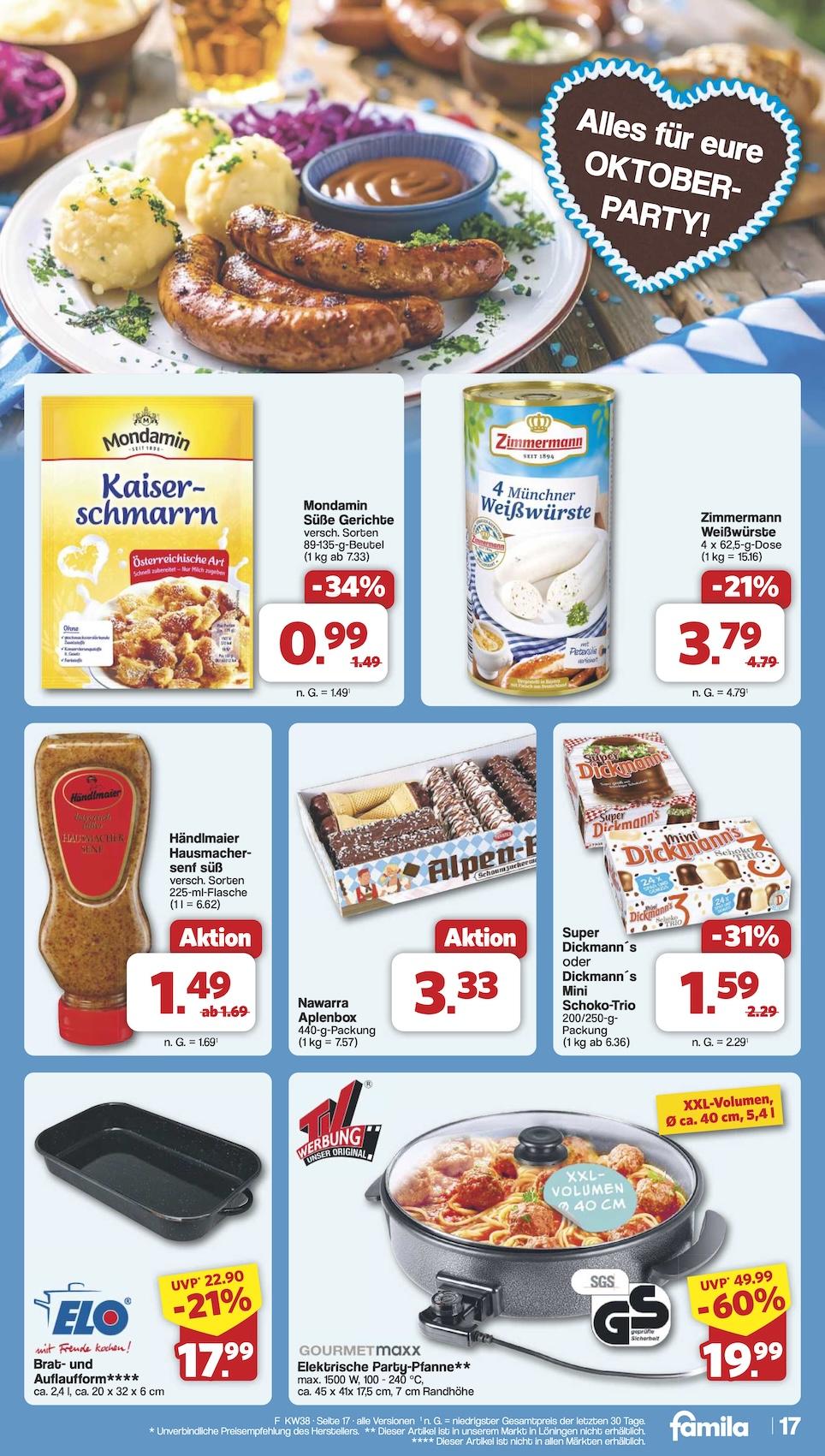 Famila Aktueller Prospekt ab Montag Seite 18