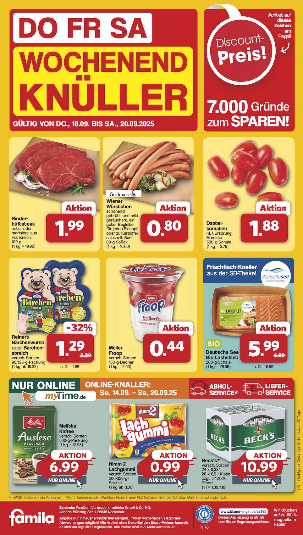 Famila Aktueller Prospekt ab Montag Seite 40